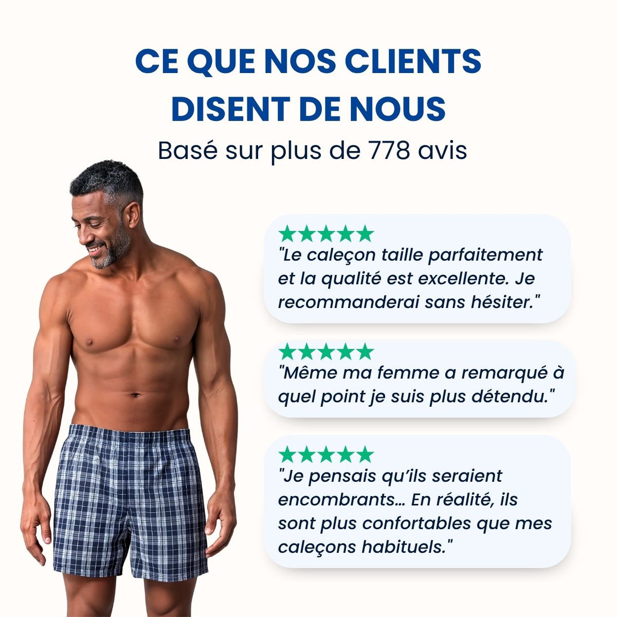 Caleçon d'incontinence ultra-absorbant Homme