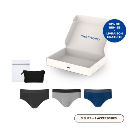 Pack Everyday - Slip Homme