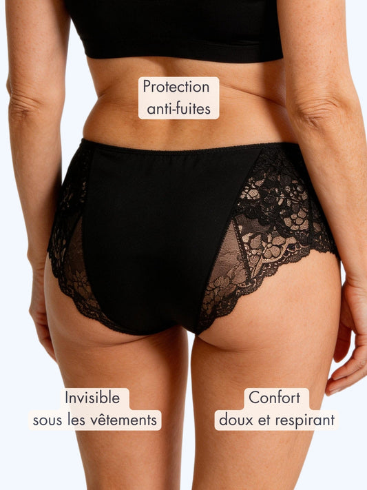 Culotte Julia dentelle d’incontinence