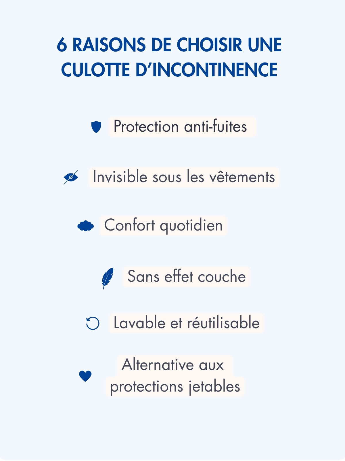 Culotte Julia dentelle d’incontinence
