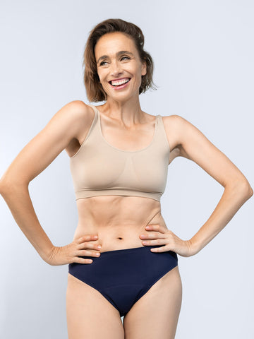 Culotte d’incontinence taille haute ultra-absorbante